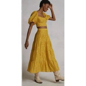 Yellow Women's Skirt